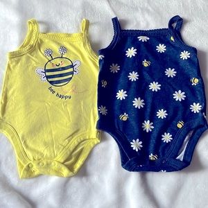 Honey bee tank top set